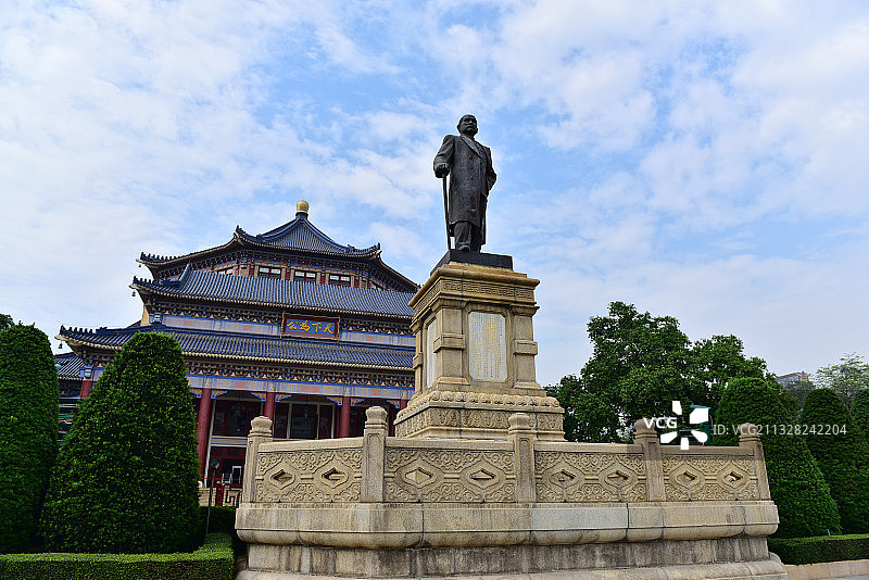 广东省广州市越秀区中山纪念堂图片素材