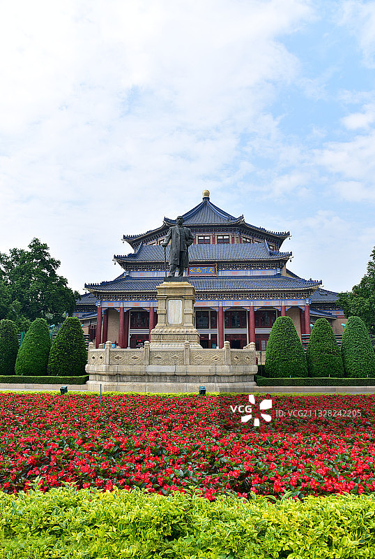 广东省广州市越秀区中山纪念堂图片素材