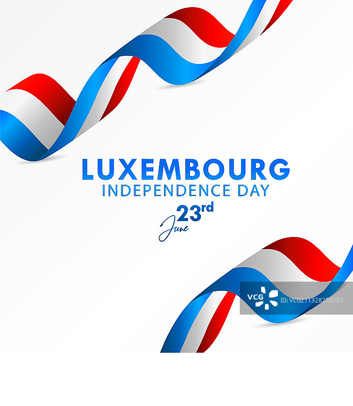 卢森堡独立日banner设计图片素材