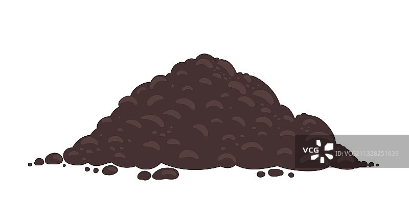 植物种植用土堆图片素材