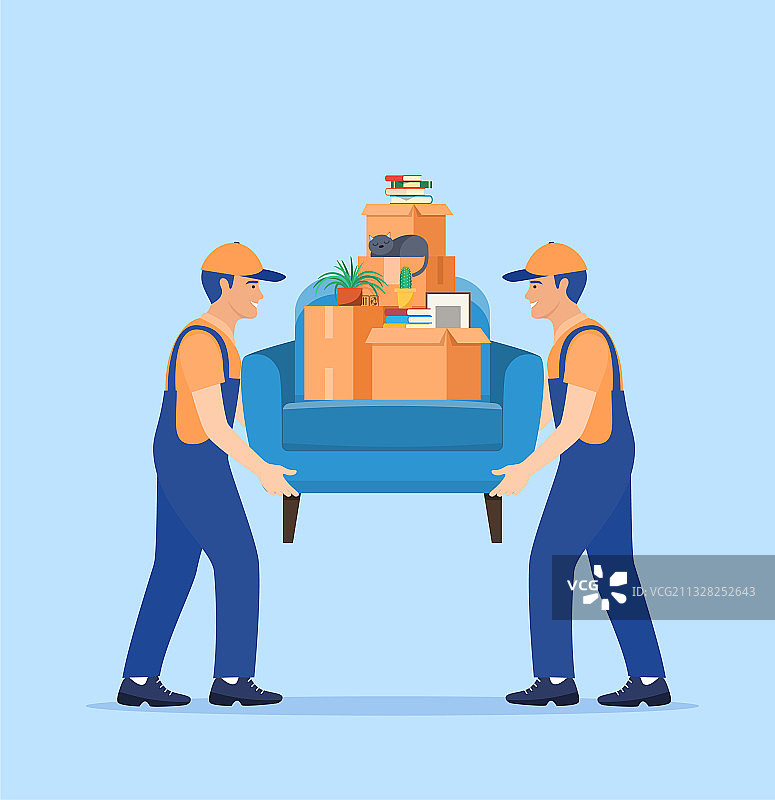 搬家运输服务公司图片素材