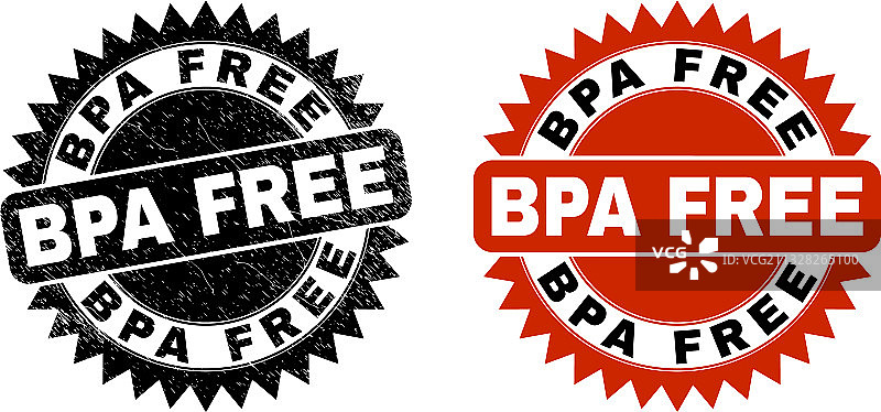 不含BPA黑色花结划痕印章图片素材