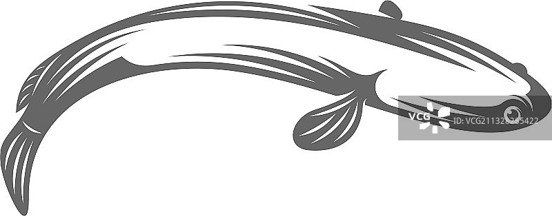 鱼软木塞Logo创意设计图片素材