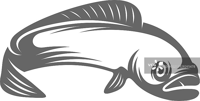 鱼软木塞Logo创意设计图片素材