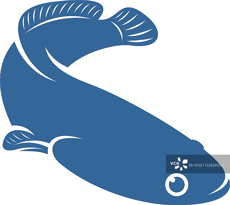 鱼软木塞Logo创意设计图片素材