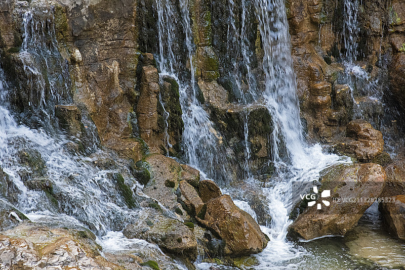 “中原九寨沟”河南“宝泉秘境”旅游度假区图片素材