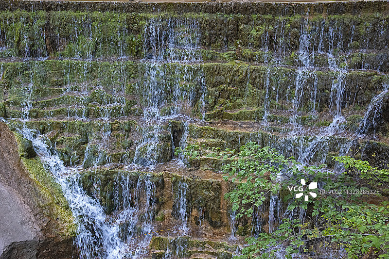 “中原九寨沟”河南“宝泉秘境”旅游度假区图片素材