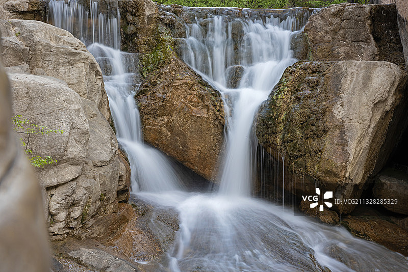 “中原九寨沟”河南“宝泉秘境”旅游度假区图片素材