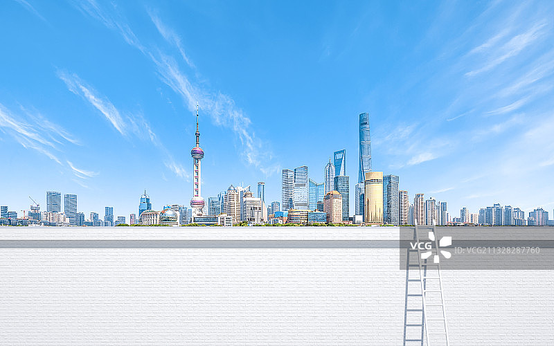 上海城市建筑空间图片素材