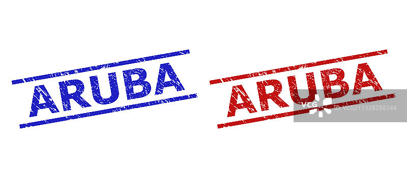 阿鲁巴平行纹理印章图片素材