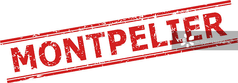 蒙彼利埃水印与橡胶纹理图片素材