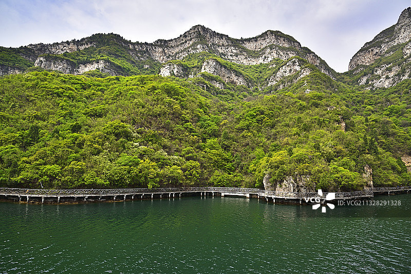 “北方三峡”河南焦作市博爱县青天河景区图片素材