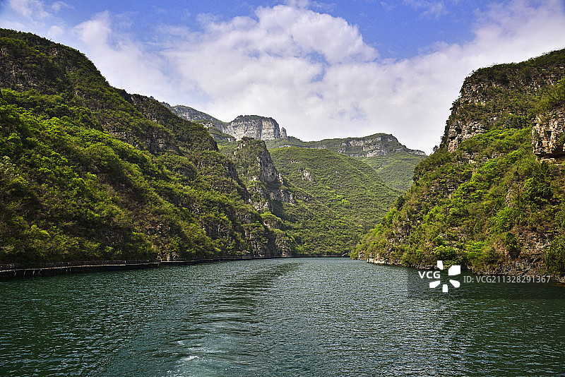 “北方三峡”河南焦作市博爱县青天河景区图片素材