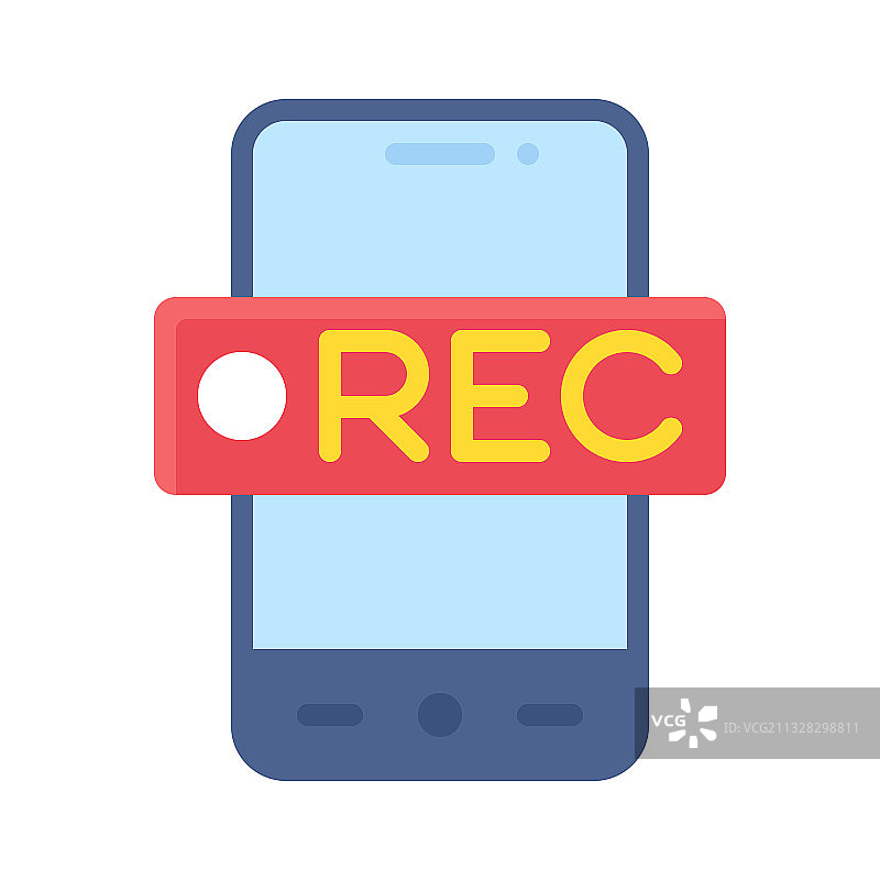 录音机App图标移动应用图片素材