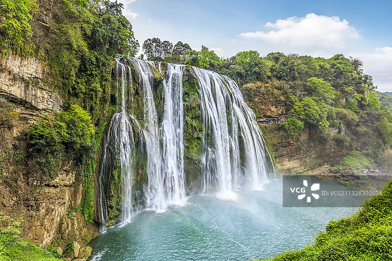 广西黄果树大瀑布景区图片素材