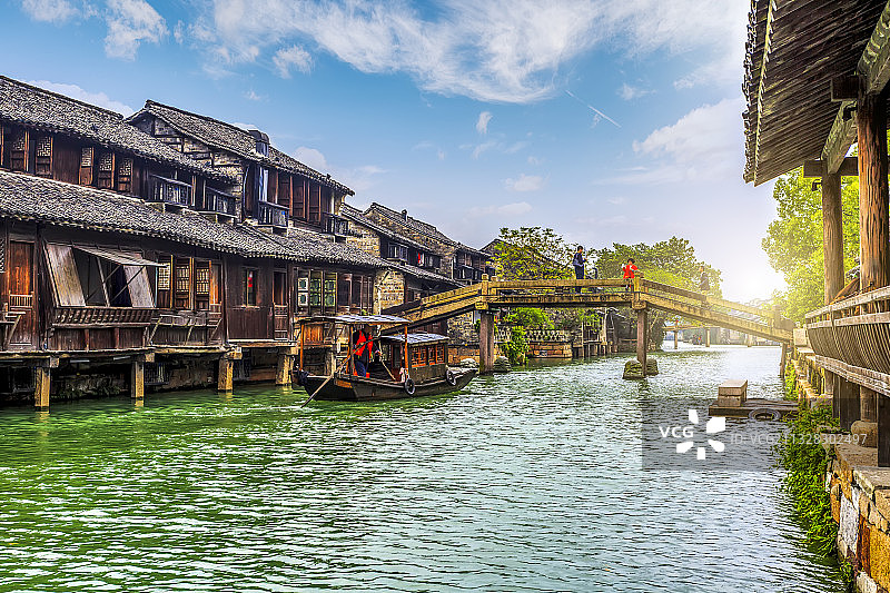 周庄古镇风景区图片素材