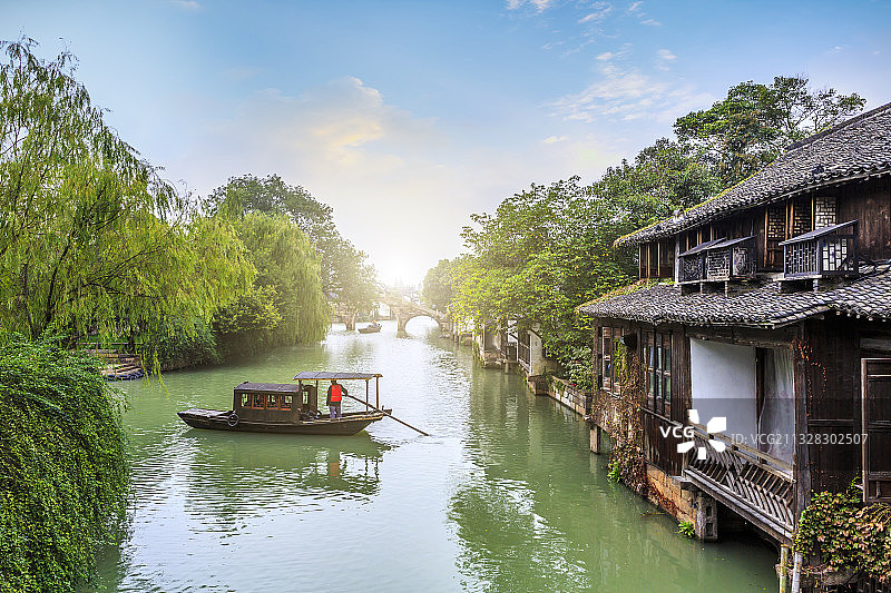 周庄古镇风景区图片素材