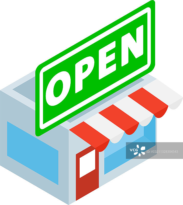 线下商务图标2.5D风格图片素材