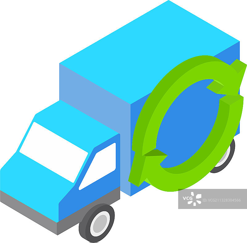 快递服务图标2.5D风格图片素材