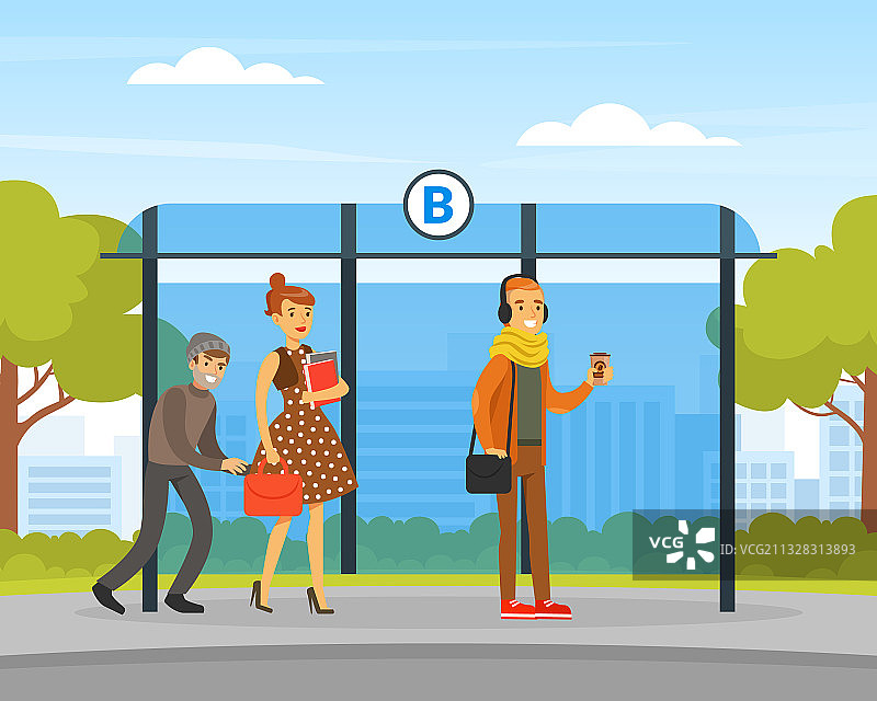 男小偷扒窃女人的钱包图片素材