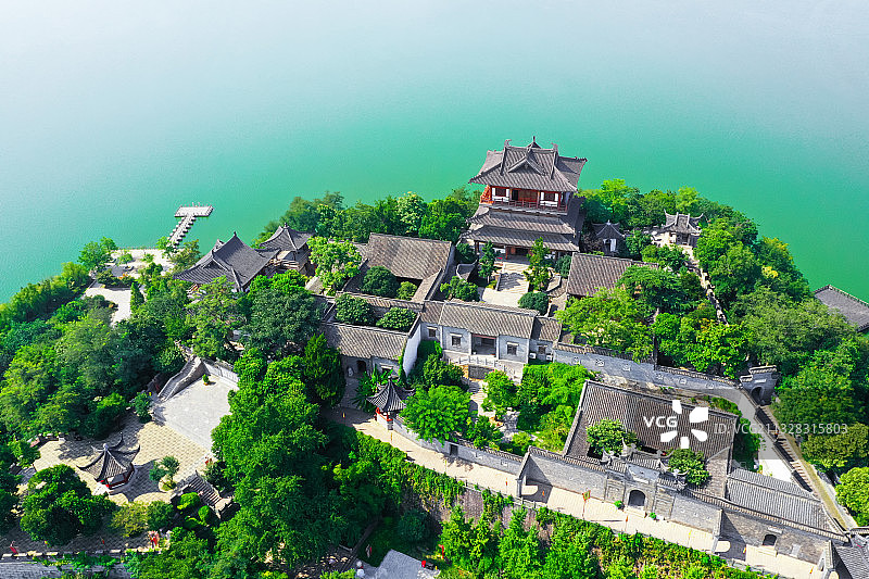 江苏省镇江市北固山城市风光一角图片素材