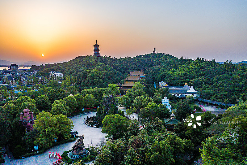 杭州东方文化园图片素材