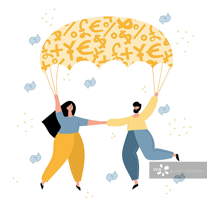 家庭使用保险和应急基金图片素材