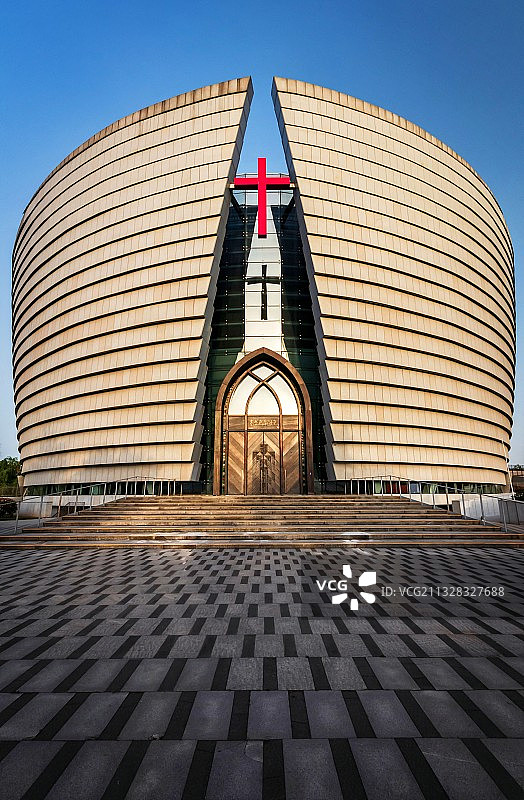 南京基督教圣训堂近照图片素材