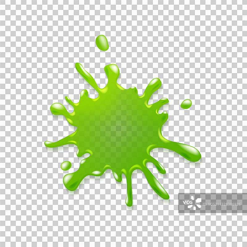 绿色黏液图片素材