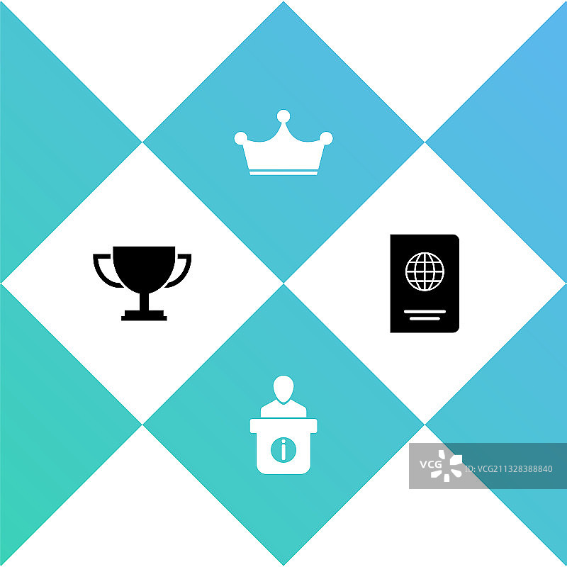 奖杯信息台皇冠合集图片素材