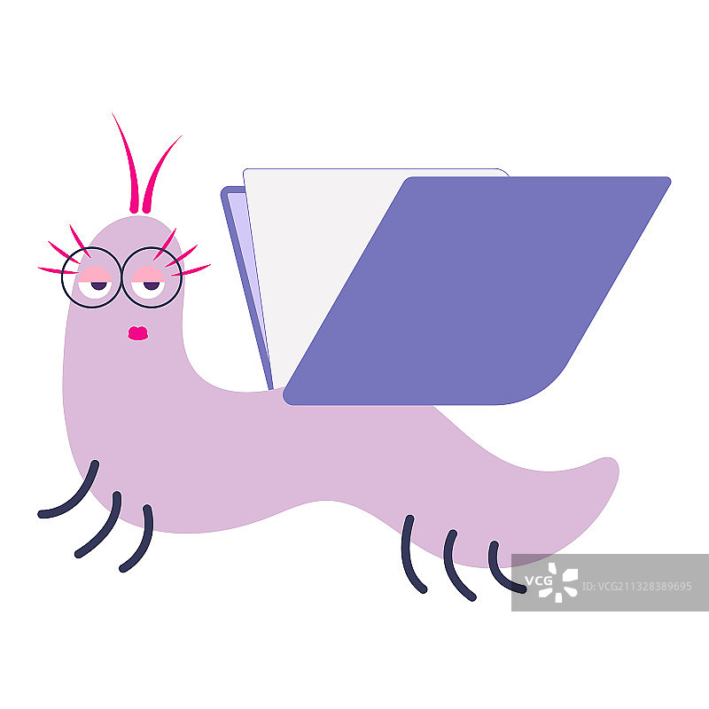 正在蜕变的毛毛虫图片素材