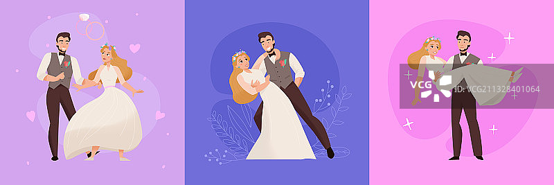 婚礼婚姻概念设计图片素材