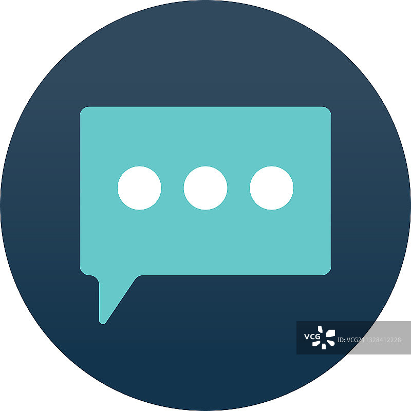 气泡内的消息应用程序图片素材