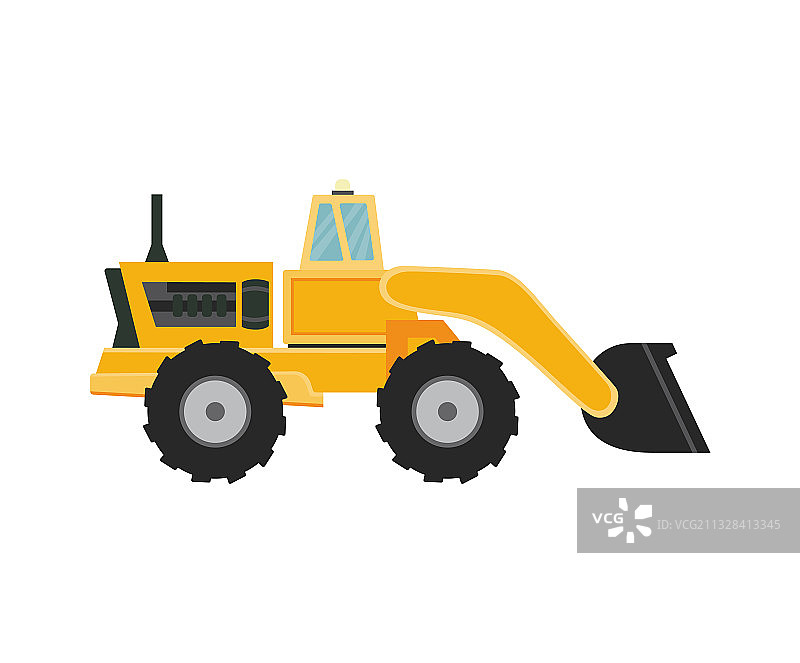 用于清理积雪的扫雪设备图片素材