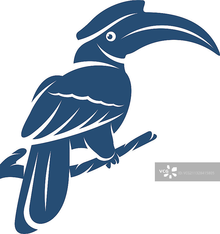 创意兰孔鸟logo设计图片素材