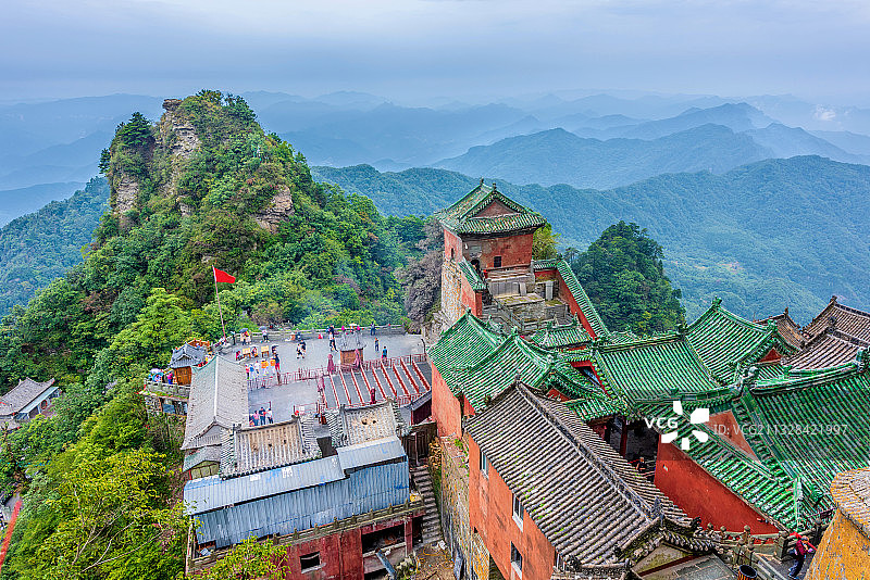 中国湖北十堰武当山太和宫图片素材