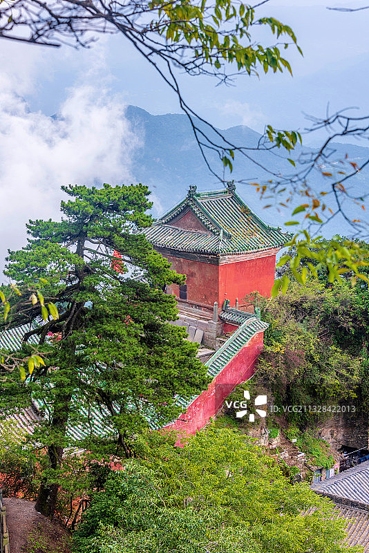 中国湖北十堰武当山太和宫图片素材