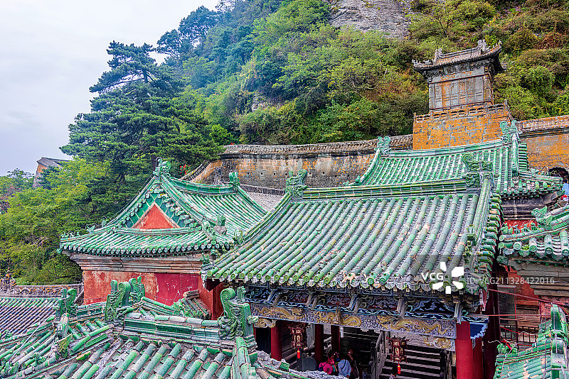 中国湖北十堰武当山太和宫图片素材