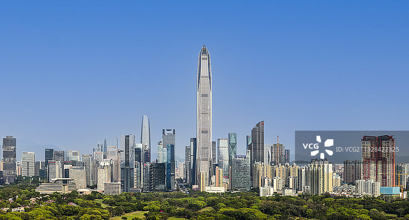 深圳高楼群图片素材