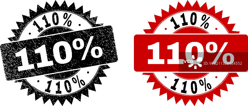 110%黑色花结图章图片素材