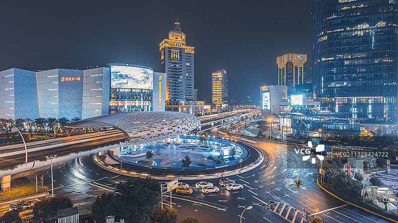 五角场广场图片素材
