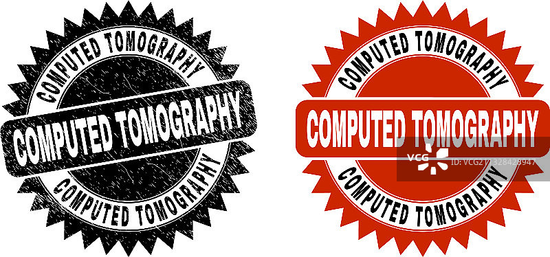 带水印的计算机断层扫描图片素材