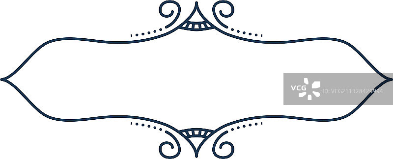 简易线条边框装饰图片素材