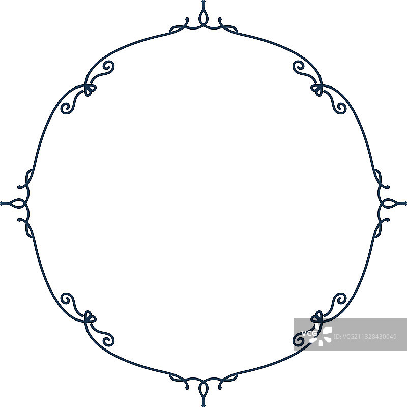 简易线条边框装饰图片素材