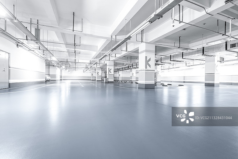 地下停车场图片素材