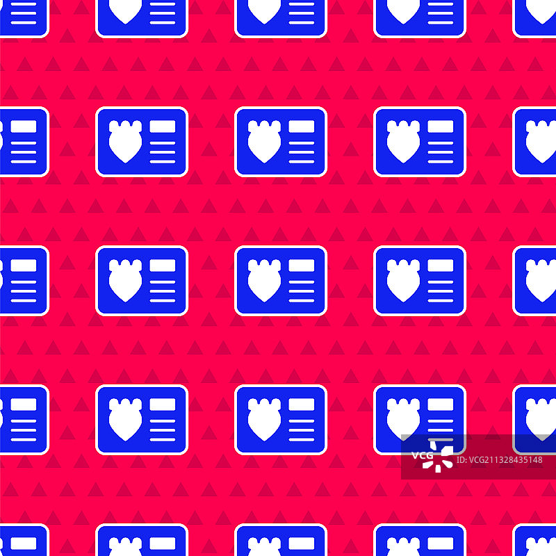 蓝色警徽证件套图标图片素材