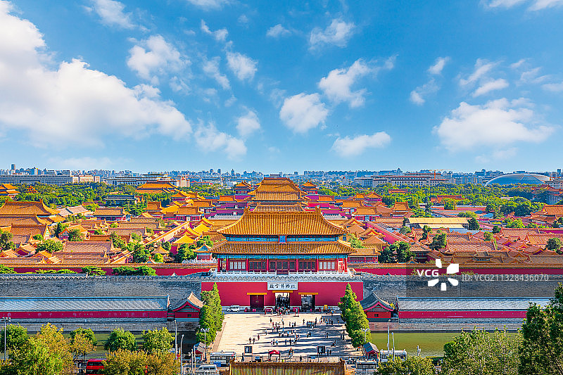 北京故宫博物院图片素材