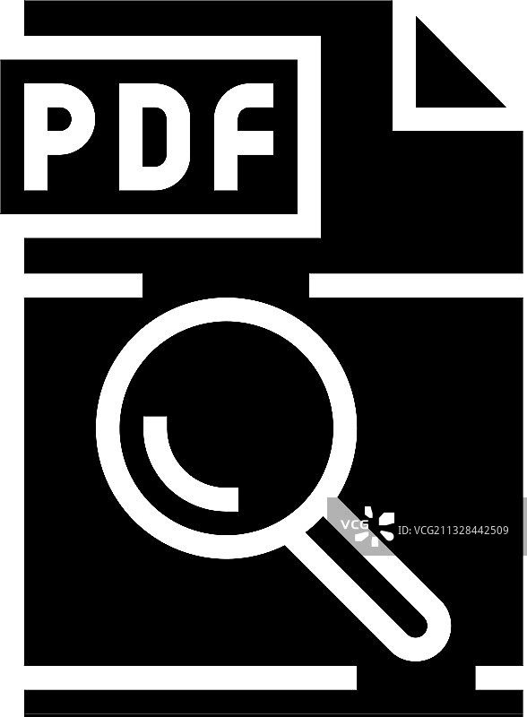PDF文件文档研究标志图片素材