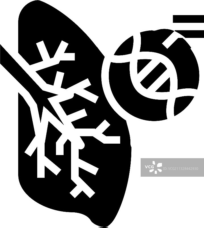 囊性纤维化呼吸系统疾病标志图片素材