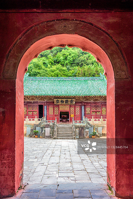 中国湖北十堰武当山太子坡图片素材
